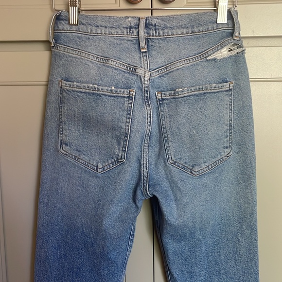 Agolde Riley High Rise Straight - Leg Jeans - Picture 9 of 16